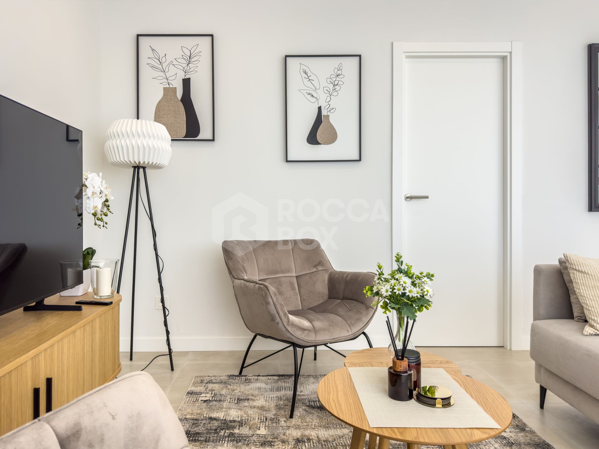Great New Sea View Apartment in EL Higueron with TL