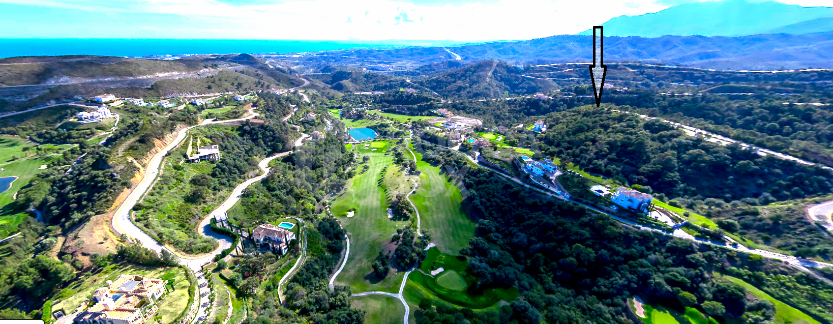 Exquisite Six-Bedroom Villa Project in Marbella Club Golf Resort with panoramic breathtaking Sea views.