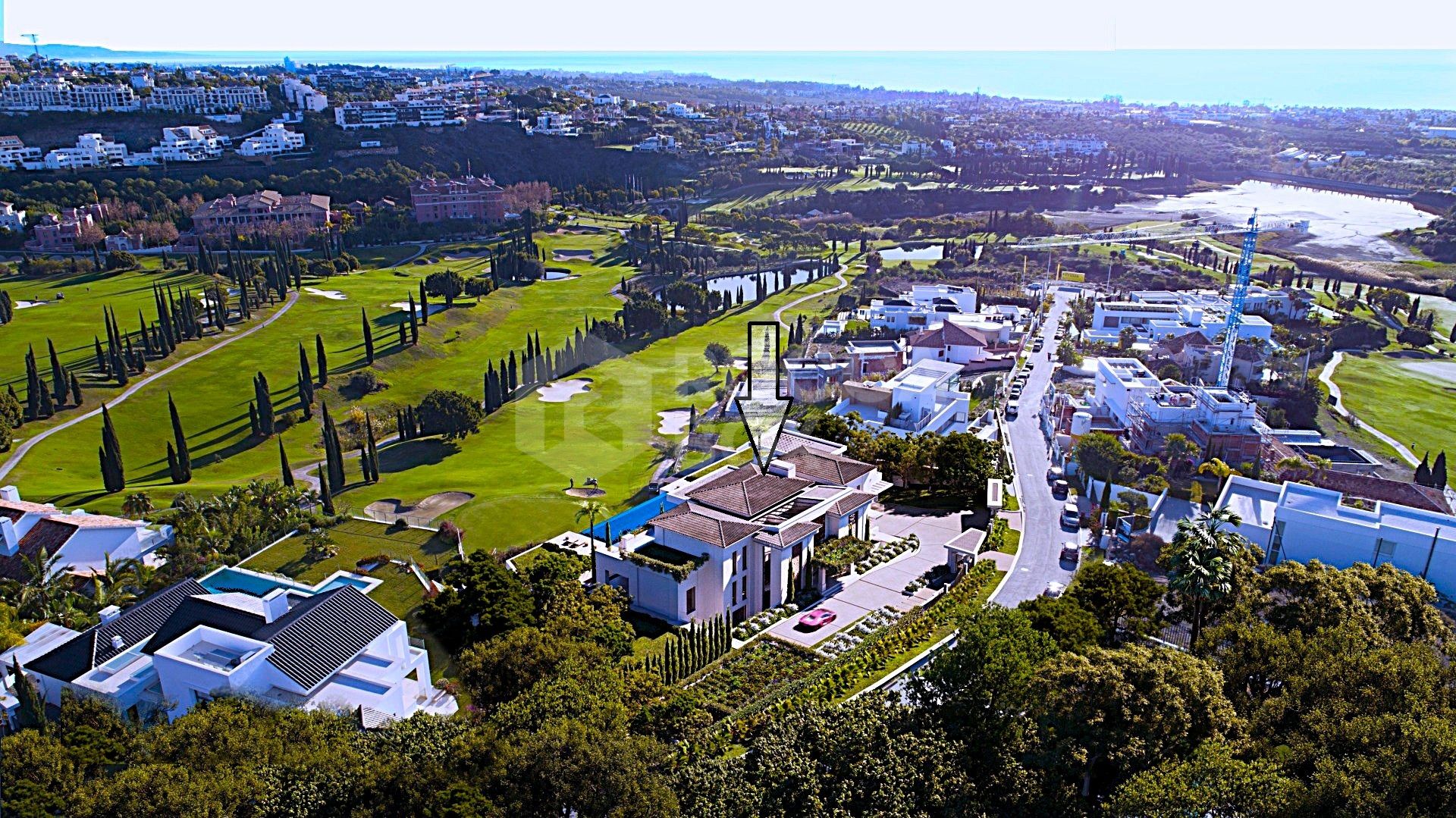 Exclusive Luxury Villa Project on the Frontline Golf in Los Flamingos, Benahavís