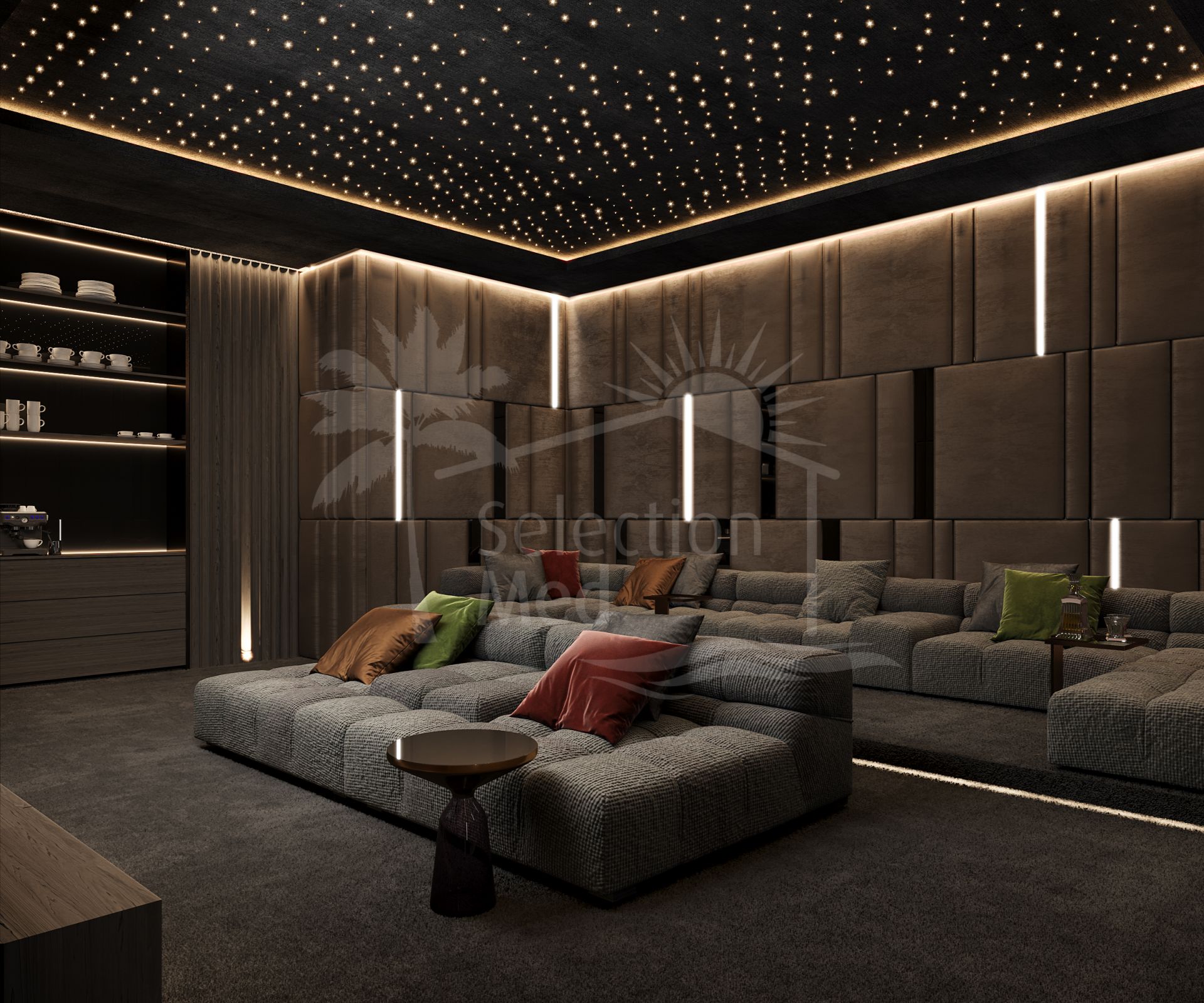 Proyecto Exclusivo de Villa de Lujo en Primera Línea de Golf en Los Flamingos, Benahavís