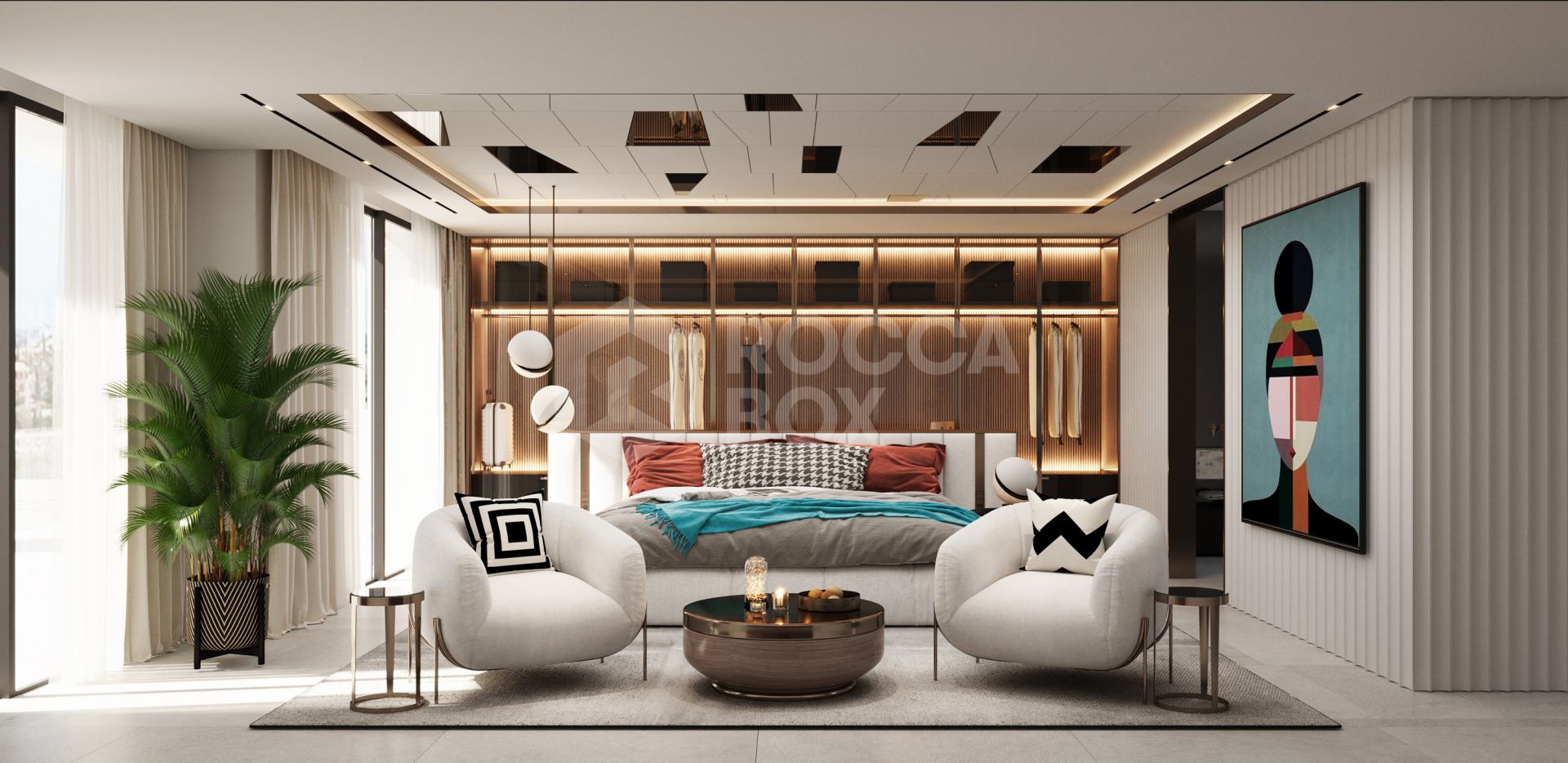 Exclusive Luxury Villa Project on the Frontline Golf in Los Flamingos, Benahavís