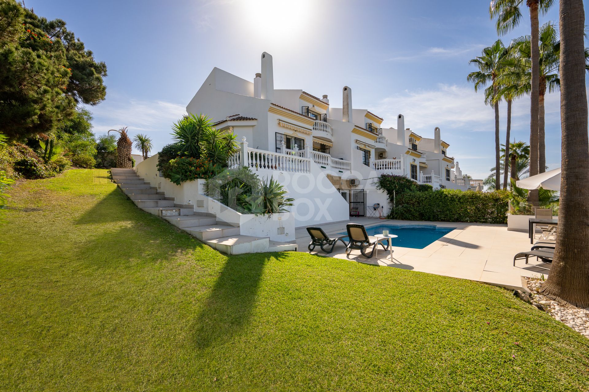 Spacious 4-Bed Townhouse in Calahonda with Panoramic Views and Private Pool