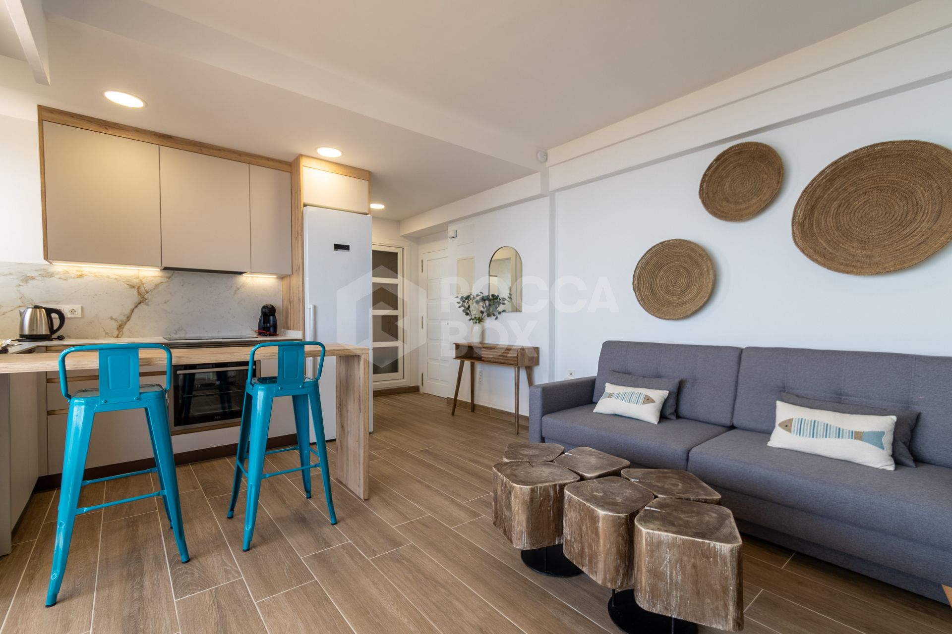 Studio for short term rent in Elviria Playa, Marbella East