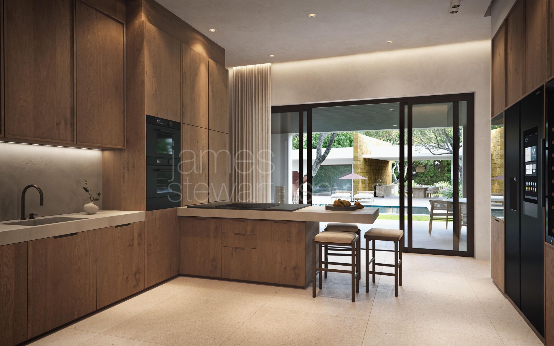 Contemporary 4-bedroom villa among cork oaks near Valderrama, Sotogrande