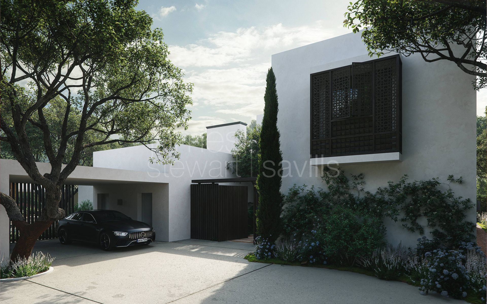 Contemporary 4-bedroom villa among cork oaks near Valderrama, Sotogrande