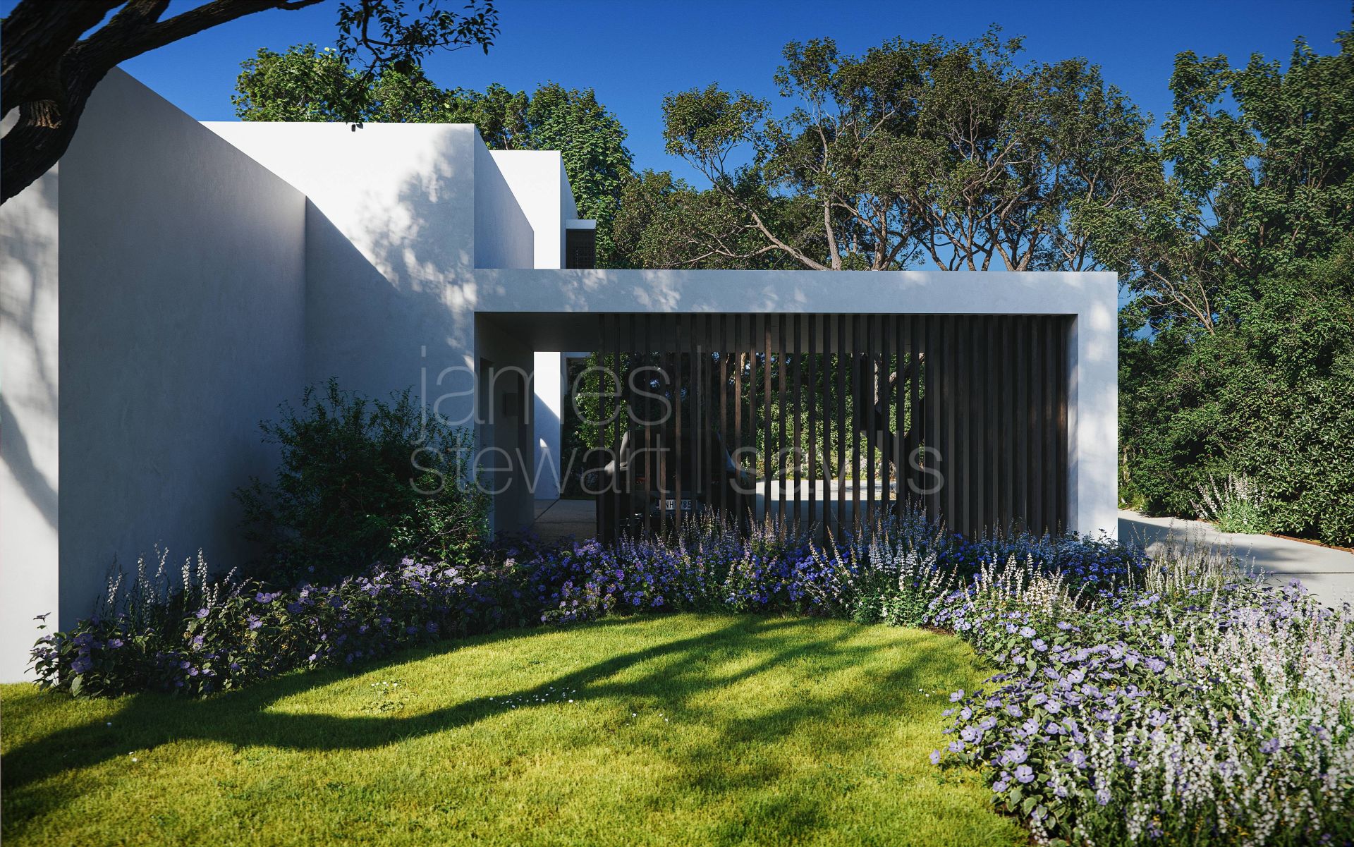 Contemporary 4-bedroom villa among cork oaks near Valderrama, Sotogrande