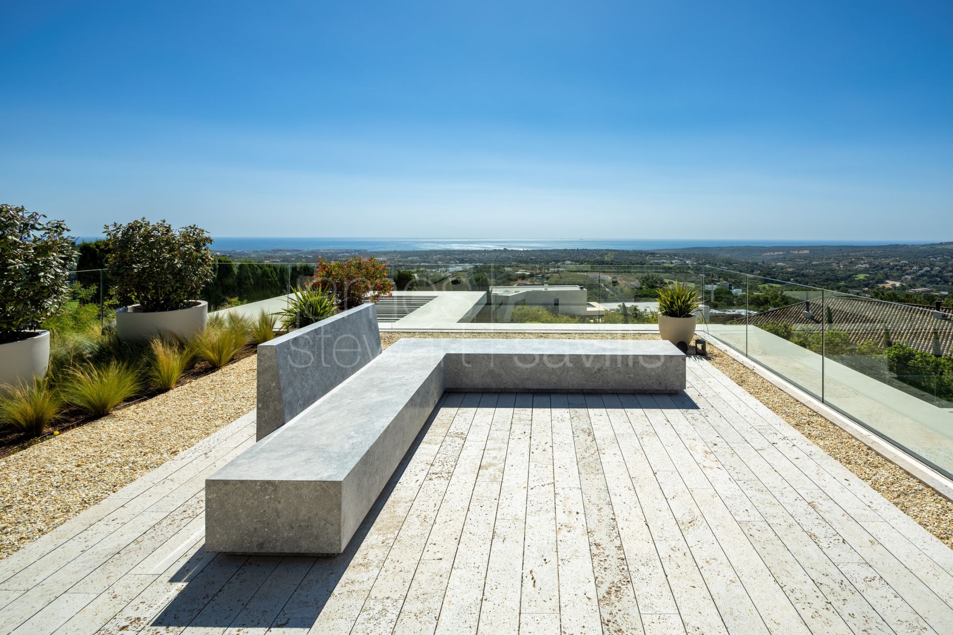 Contemporary architecture in La Reserva, Sotogrande