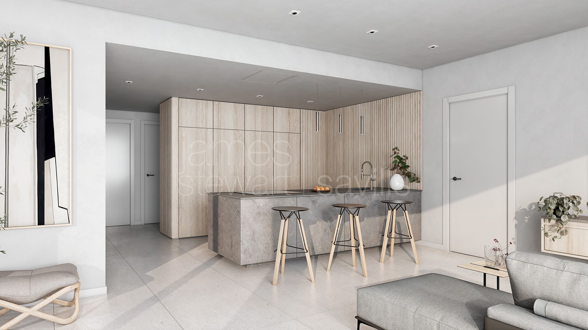 Off-Plan Apartments for Sale in Manilva with Sea Views, Gardens and Penthouses