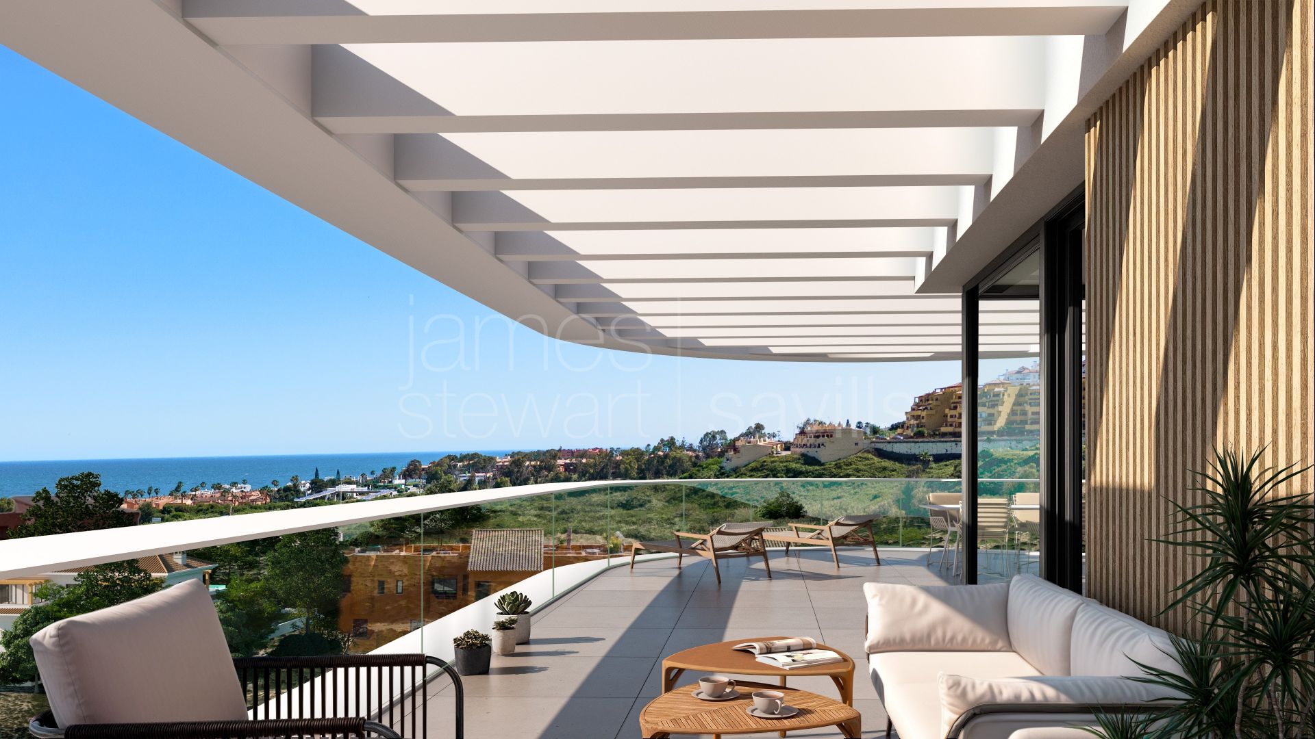 Off-Plan Apartments for Sale in Manilva with Sea Views, Gardens and Penthouses