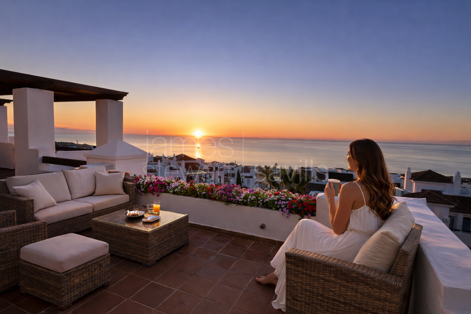 Penthouse with panoramic sea and Gibraltar views – Marina de Alcaidesa