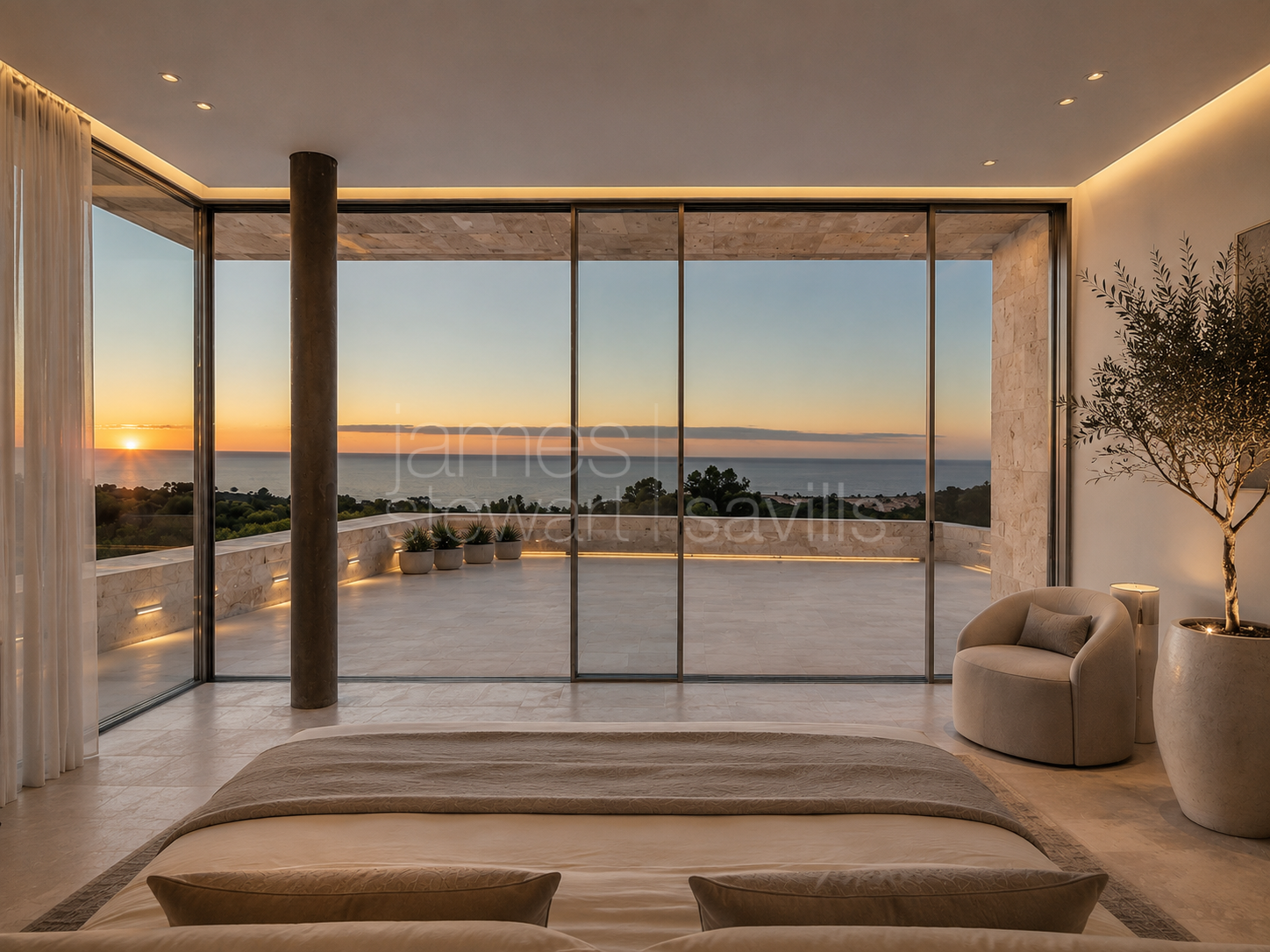 Villa de nueva construcción junto a Sotogrande con impresionantes vistas al mar – finalización prevista en 2026