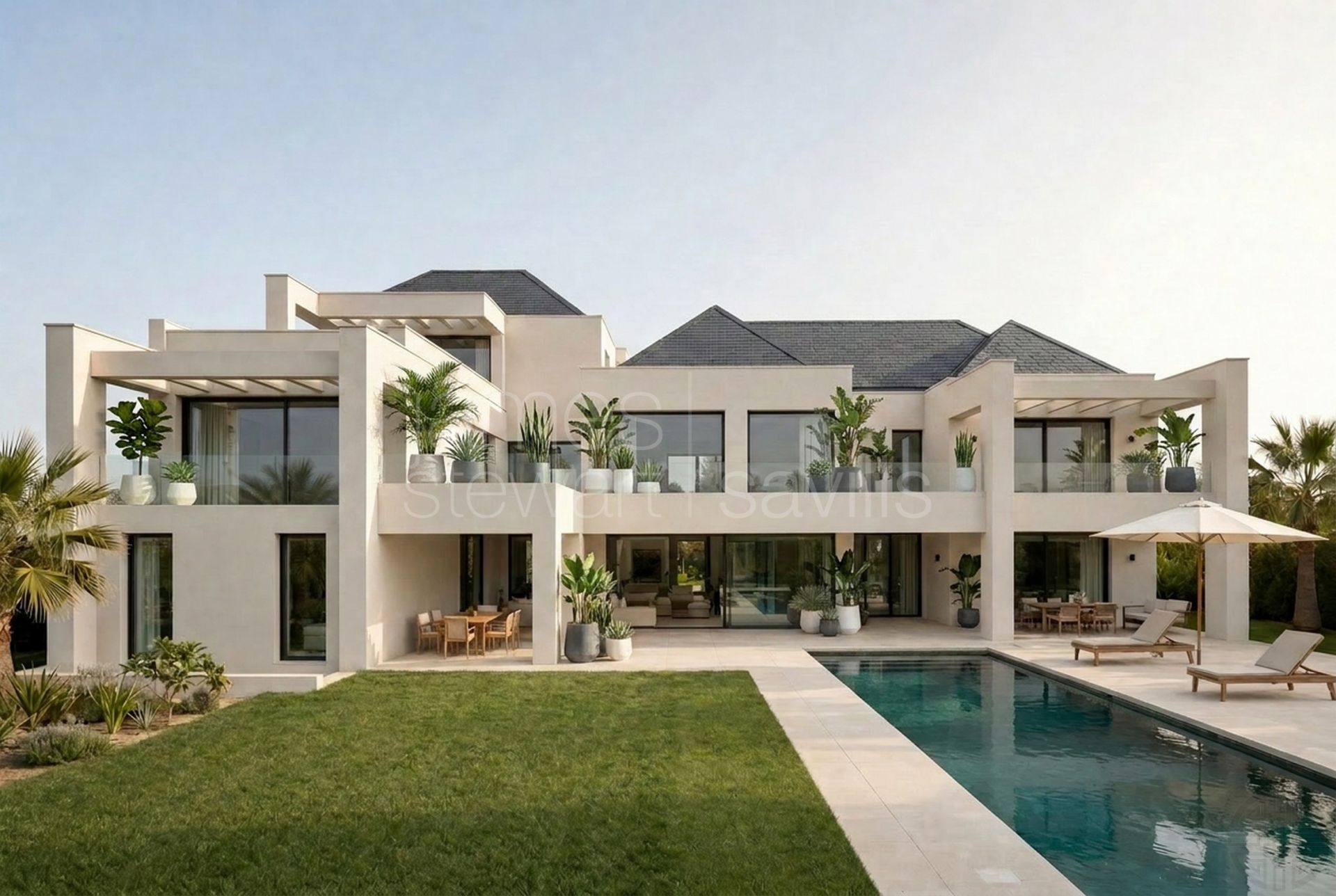 Parcela en venta en Sotogrande Alto con licencia y vistas a Almenara Golf