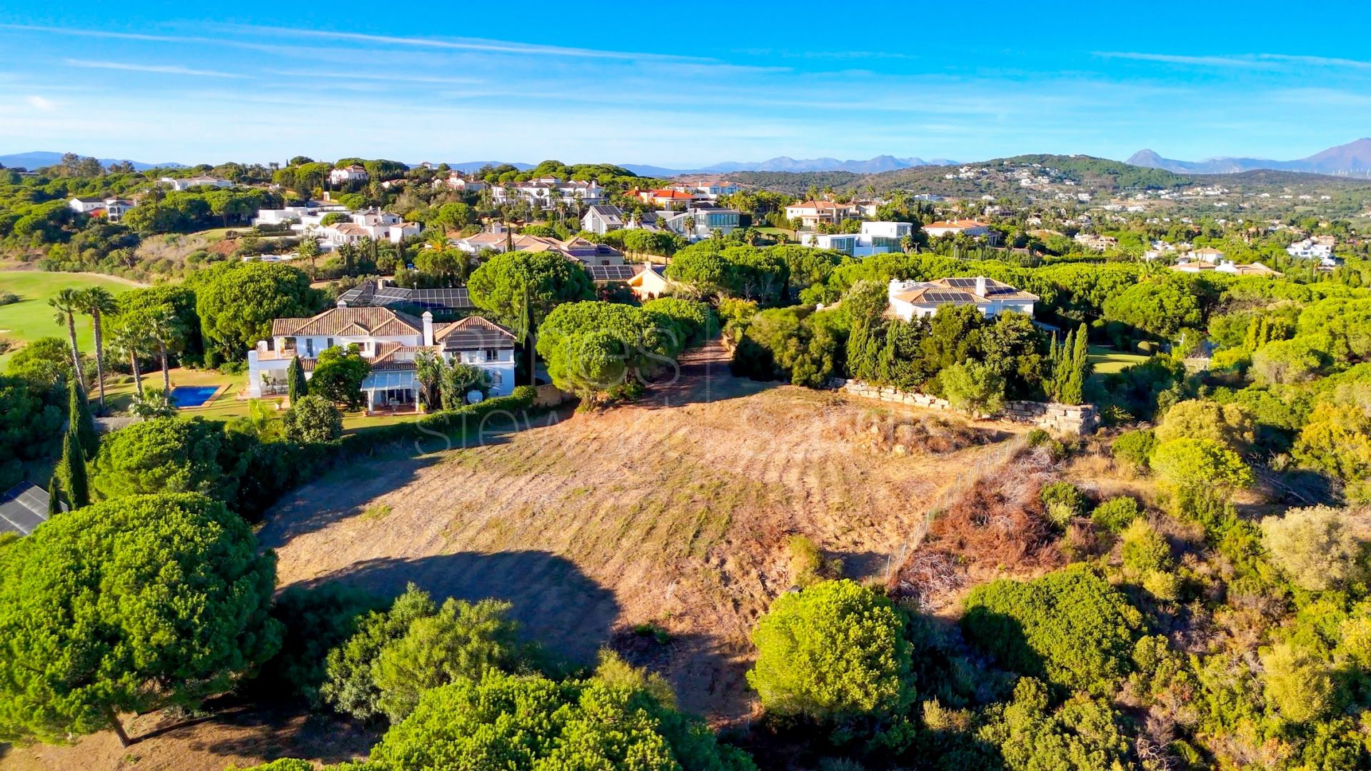 Plot for Sale in Sotogrande Alto with Building Licence and Almenara Golf Views Description: