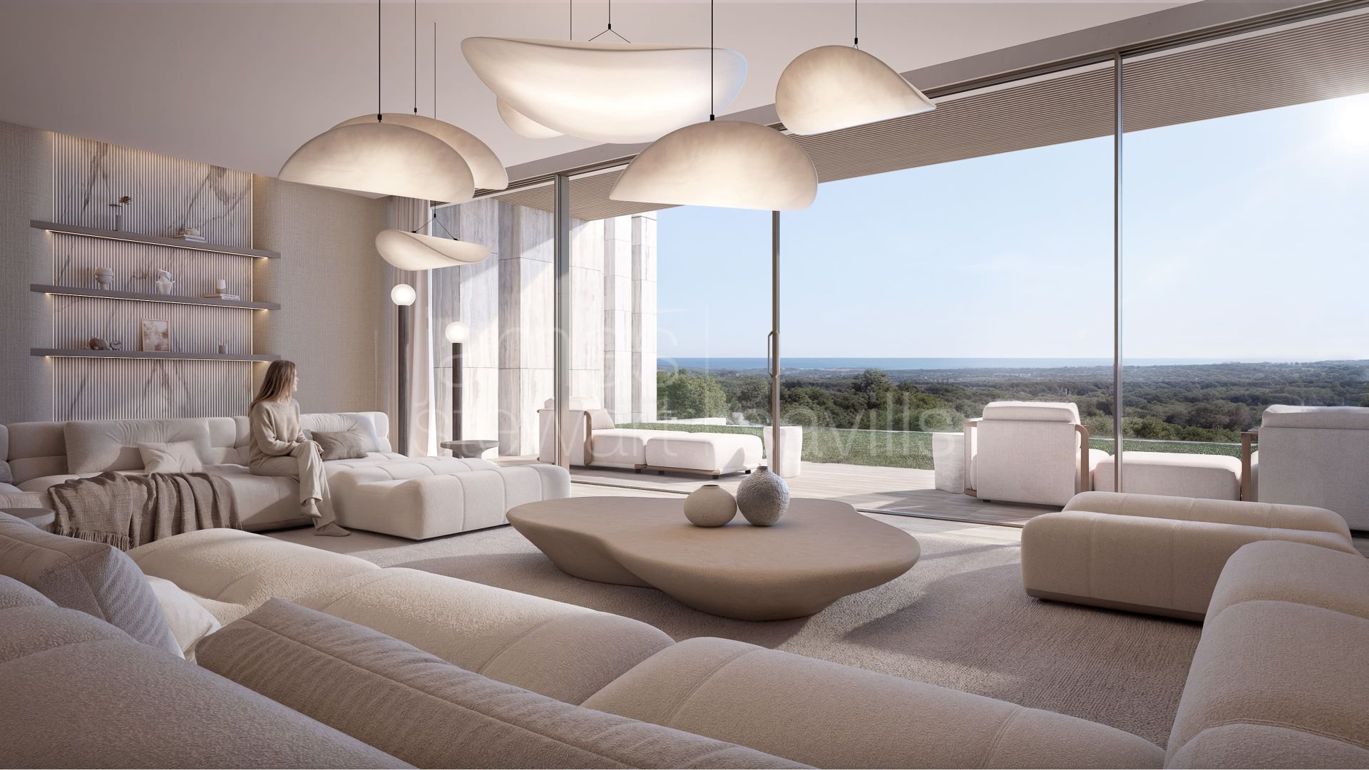 Villa NARA - Panoramic view of the Mediterranean, privacy, security and only 8 minutes from the beach