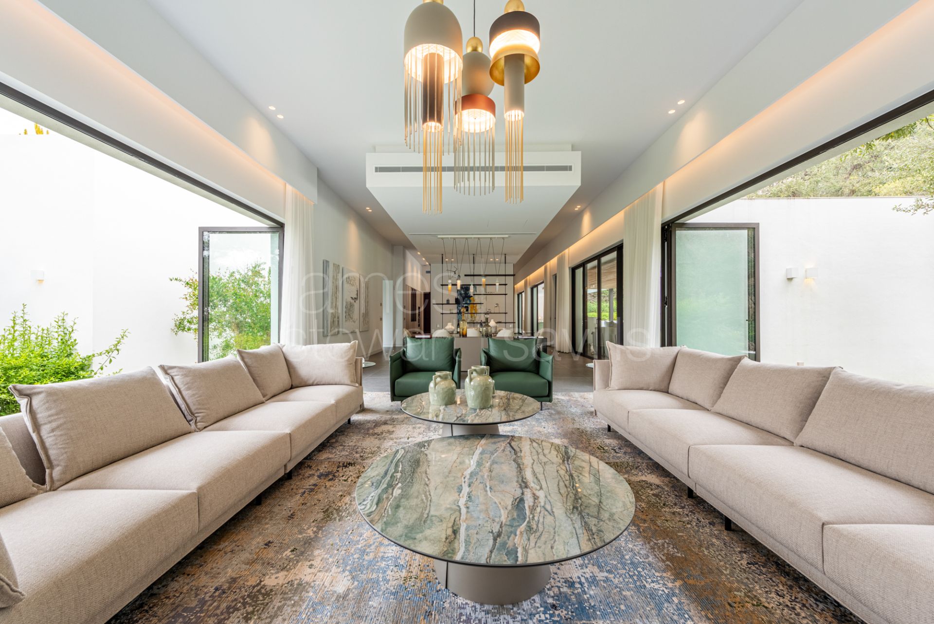 Villa contemporánea junto al hoyo 17 del Real Club Valderrama, Sotogrande
