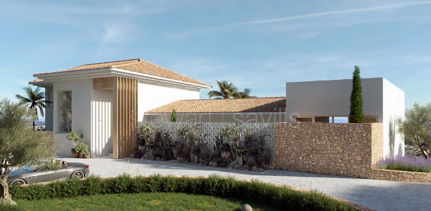 Contemporary villa with panoramic views in La Reserva, Sotogrande