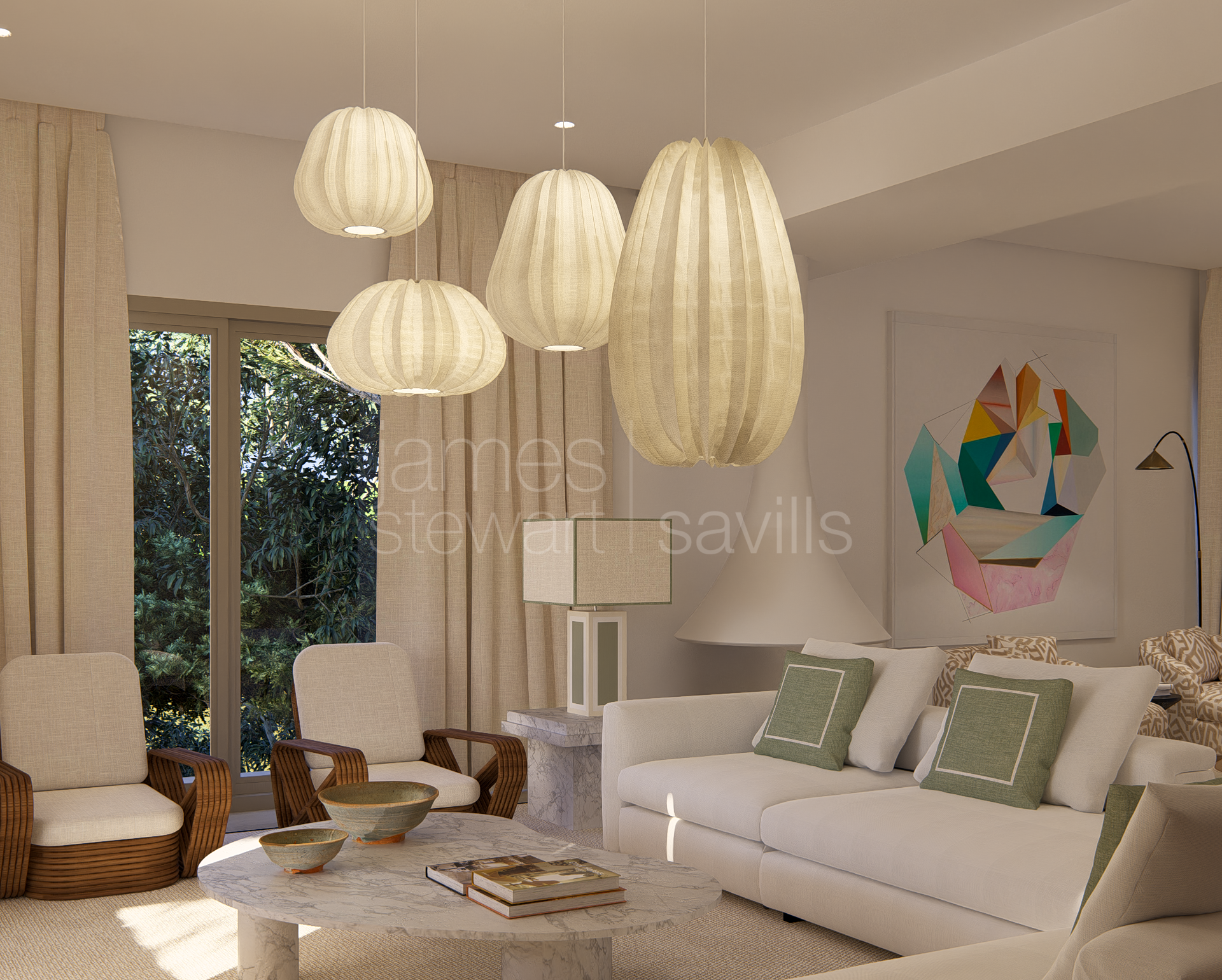 Villa de lujo de obra nueva con vistas al mar y al golf en Sotogrande Alto