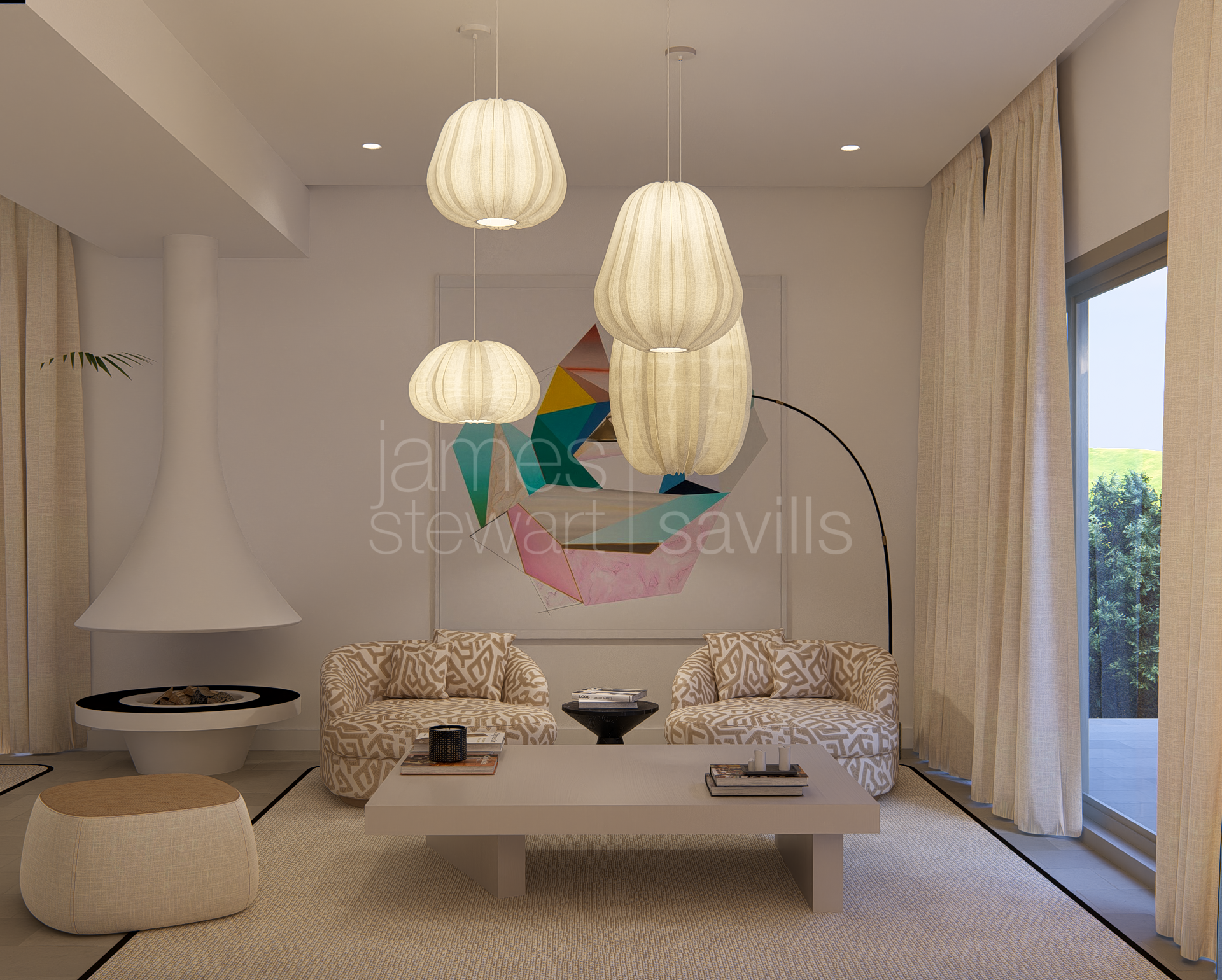 Villa de lujo de obra nueva con vistas al mar y al golf en Sotogrande Alto