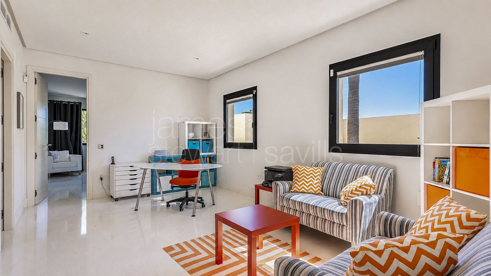 Villa contemporánea con casa de invitados en Las Cimas I, Sotogrande Alto