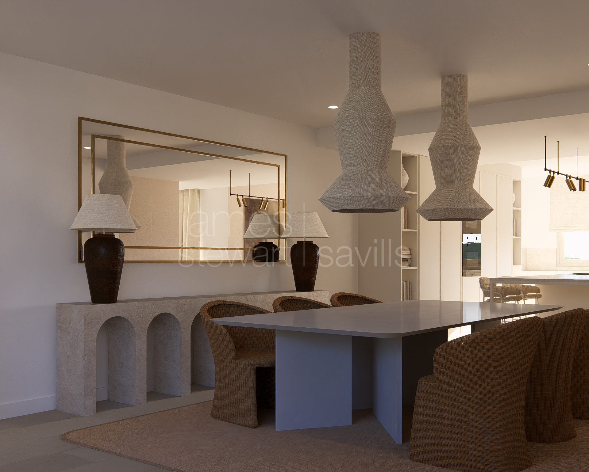 Striking contemporary villa with mountain and partial sea views near Sotogrande International School