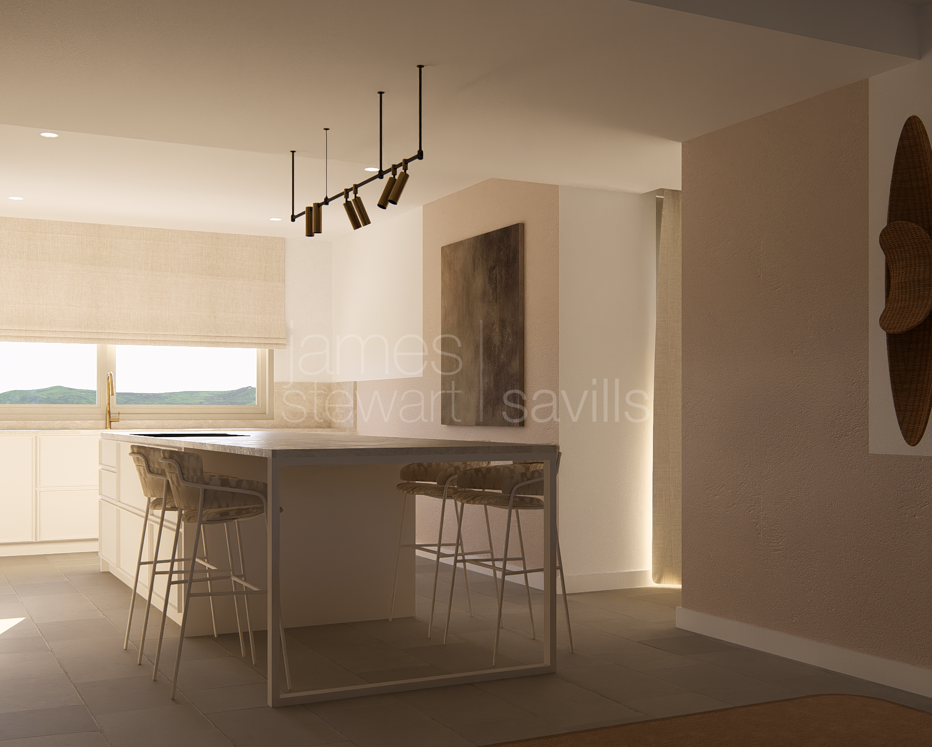 Striking contemporary villa with mountain and partial sea views near Sotogrande International School