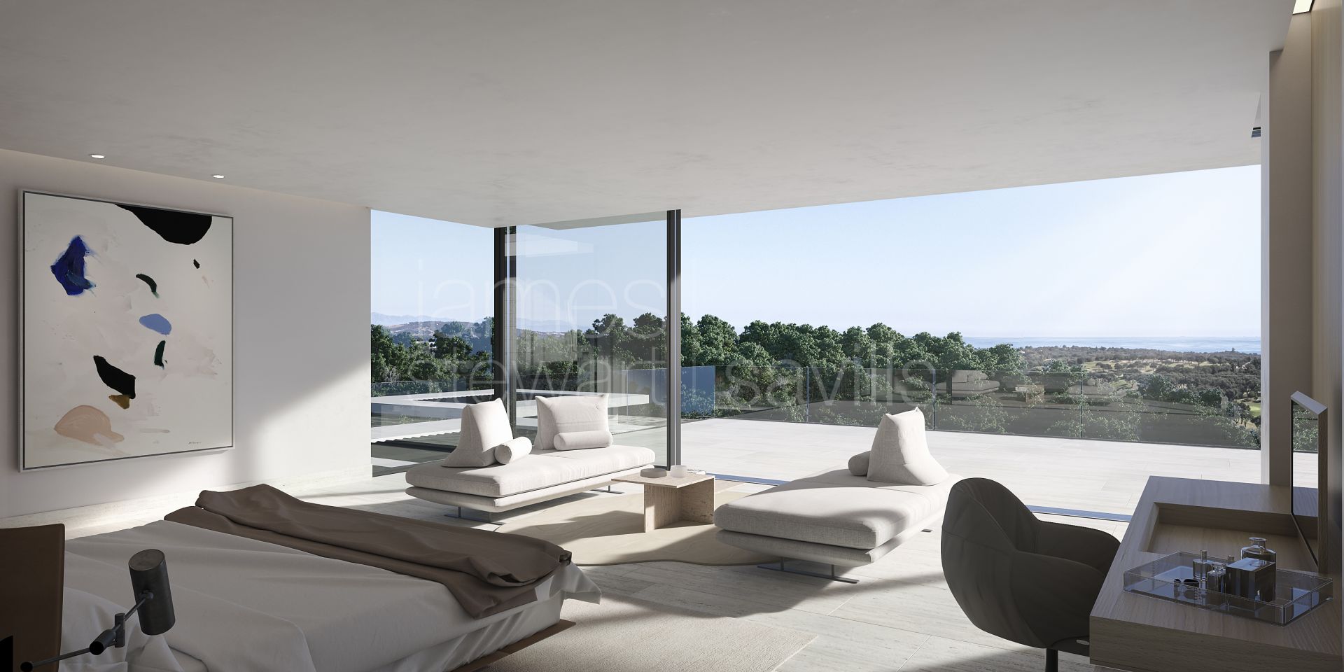 A sensational property with wonderful sea views to be completed in Summer 2023