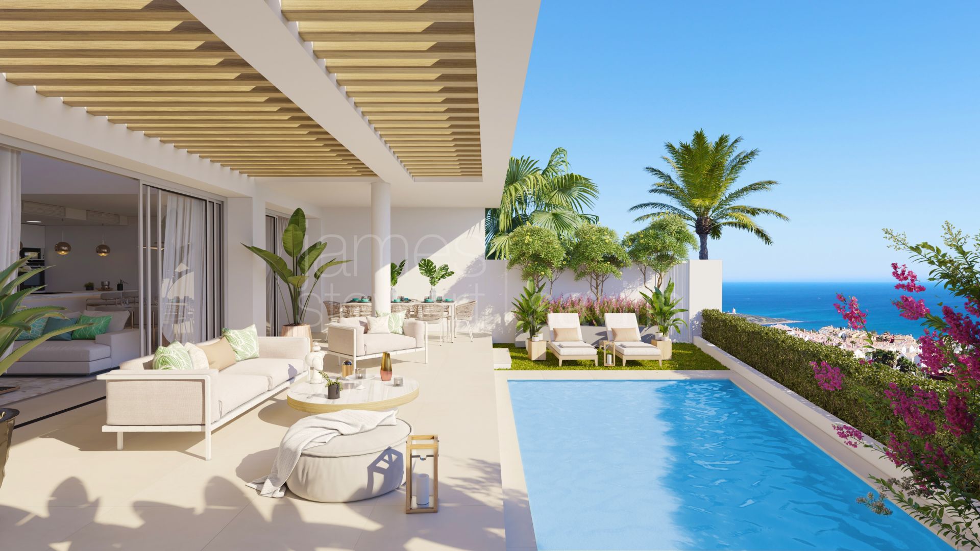 Fabulous Duplexes and Penthouses with sea views under construction in Alcaidesa