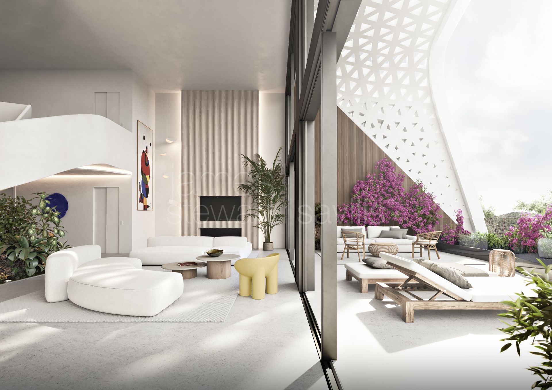Fabulous Penthouse in the new project of futuristic apartments next to Sotogrande International School with semi-hotel services.