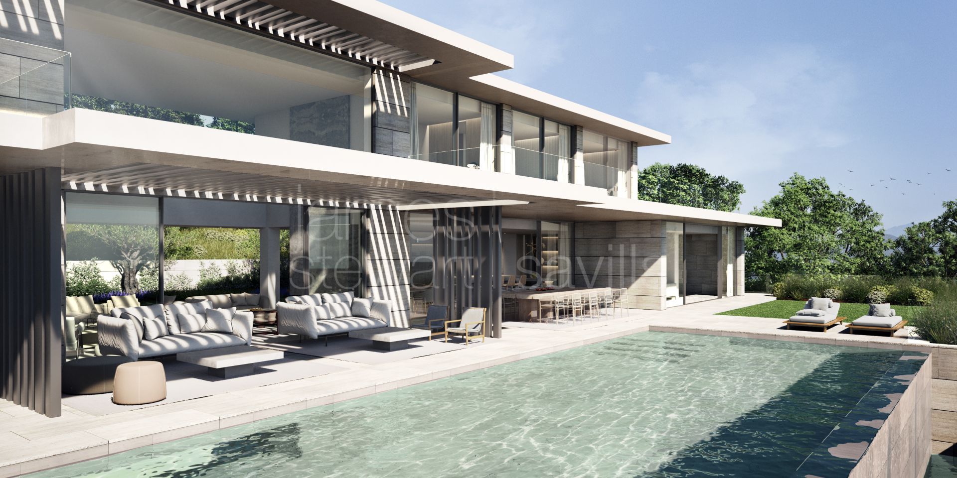 Nueva villa en construcción- PANORAMAH una sinergia de artesanía, diseño e impresionantes vistas al Mediterráneo