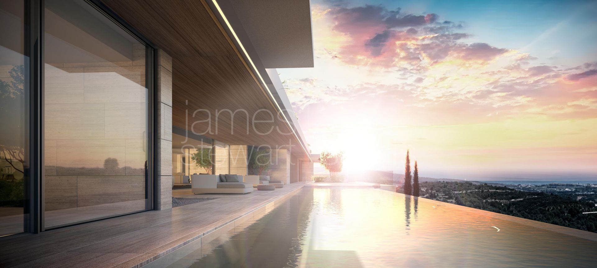 Spectacular contemporary Villa with views in La Reserva de Sotogrande - construction to start soon