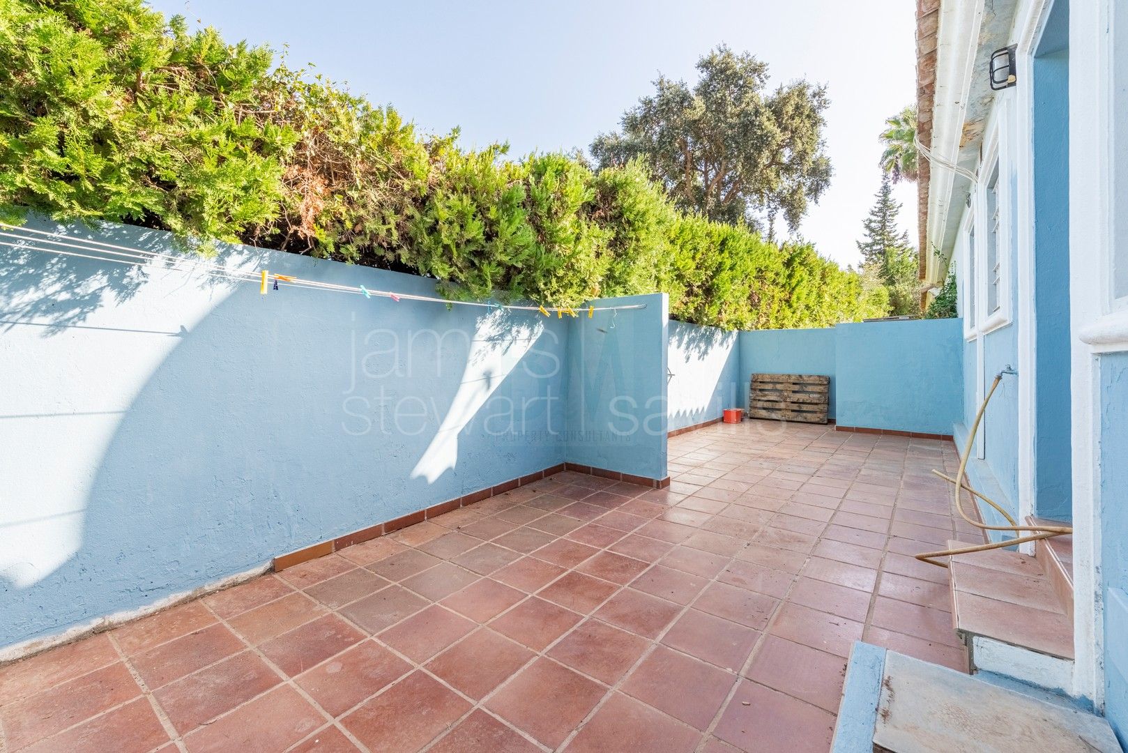 A bright single storey villa in the B zone of Sotogrande Central