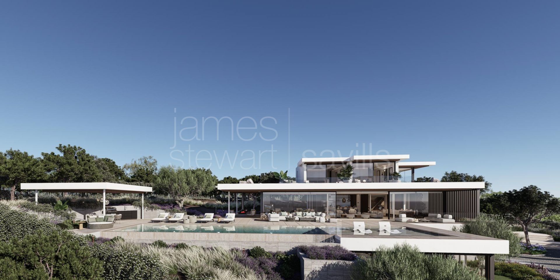 Villa Retiro: Diseño y naturaleza convergen en las alturas de Sotogrande