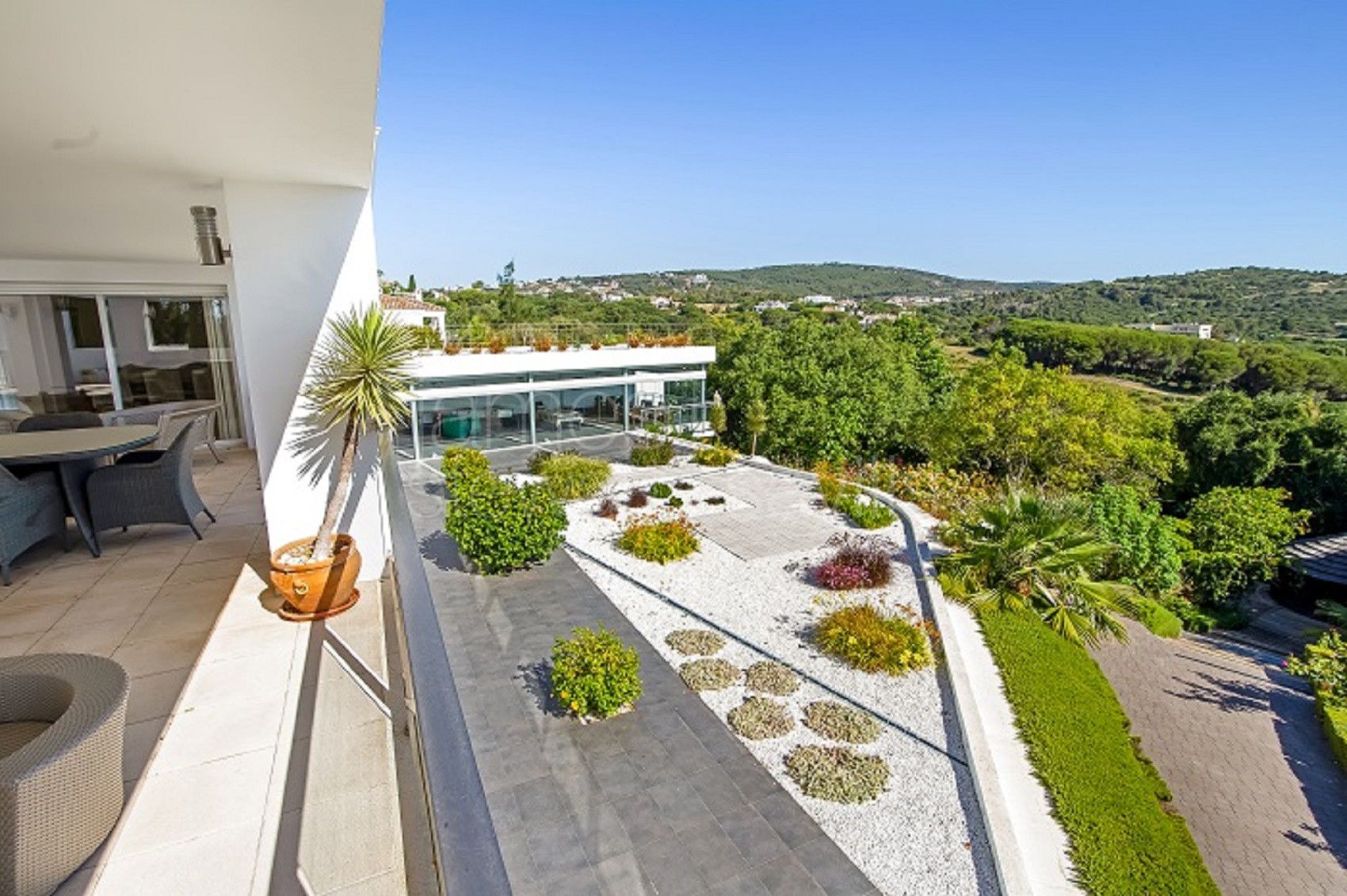 Villa contemporánea con vistas panorámicas cerca del campo de golf Valderrama, Sotogrande