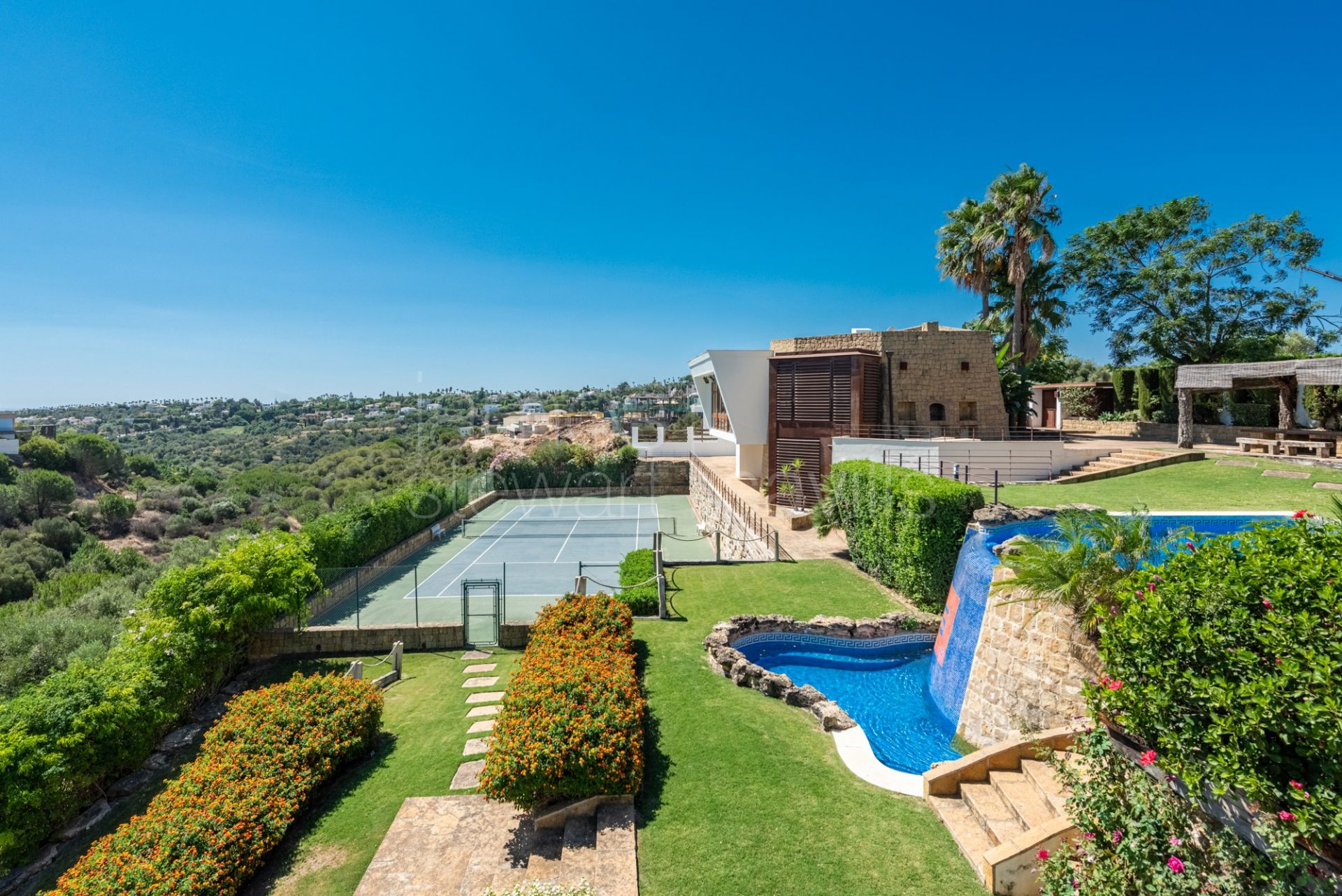 Unique opportunity to buy an excellent multi generational two home family compound in Sotogrande Alto