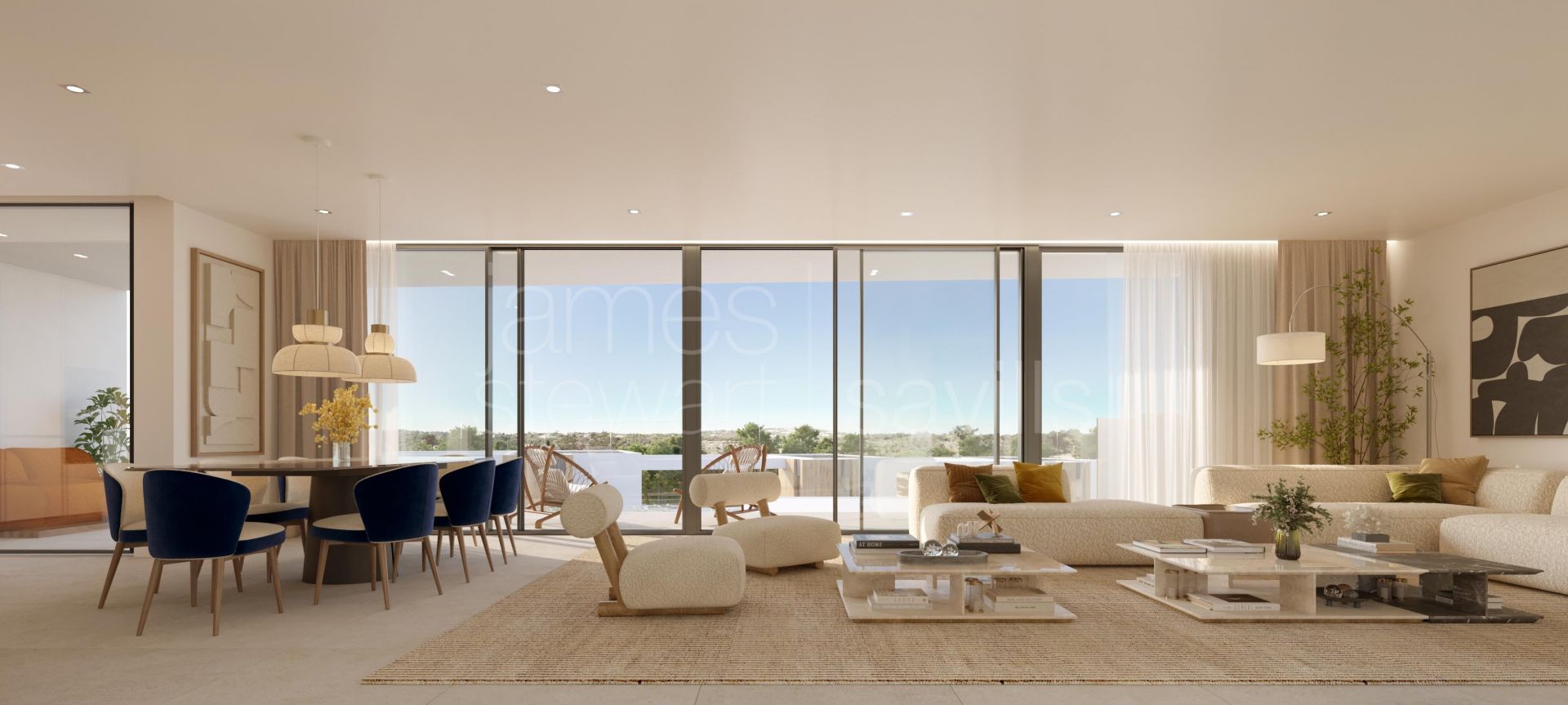 New Townhouses and Semi-Detached Villas with Private Pools in Sotogrande Alto