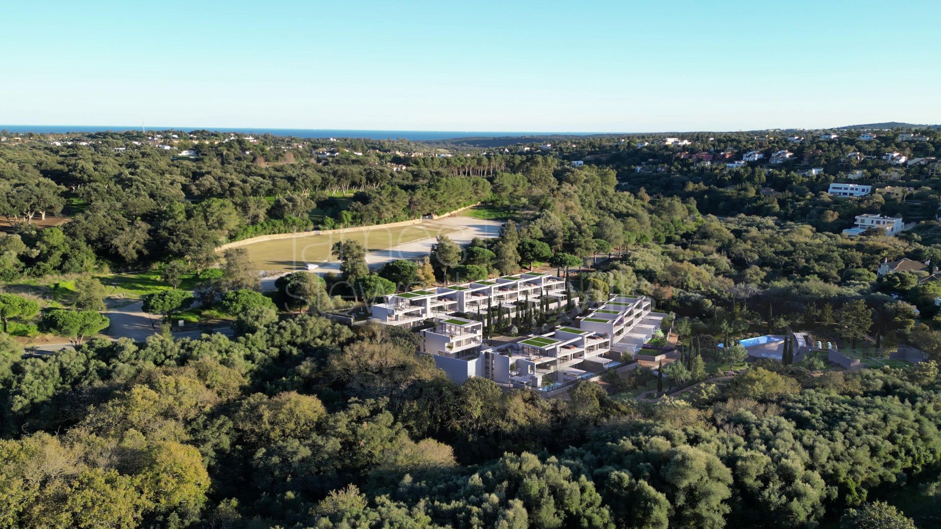 New Townhouses and Semi-Detached Villas with Private Pools in Sotogrande Alto