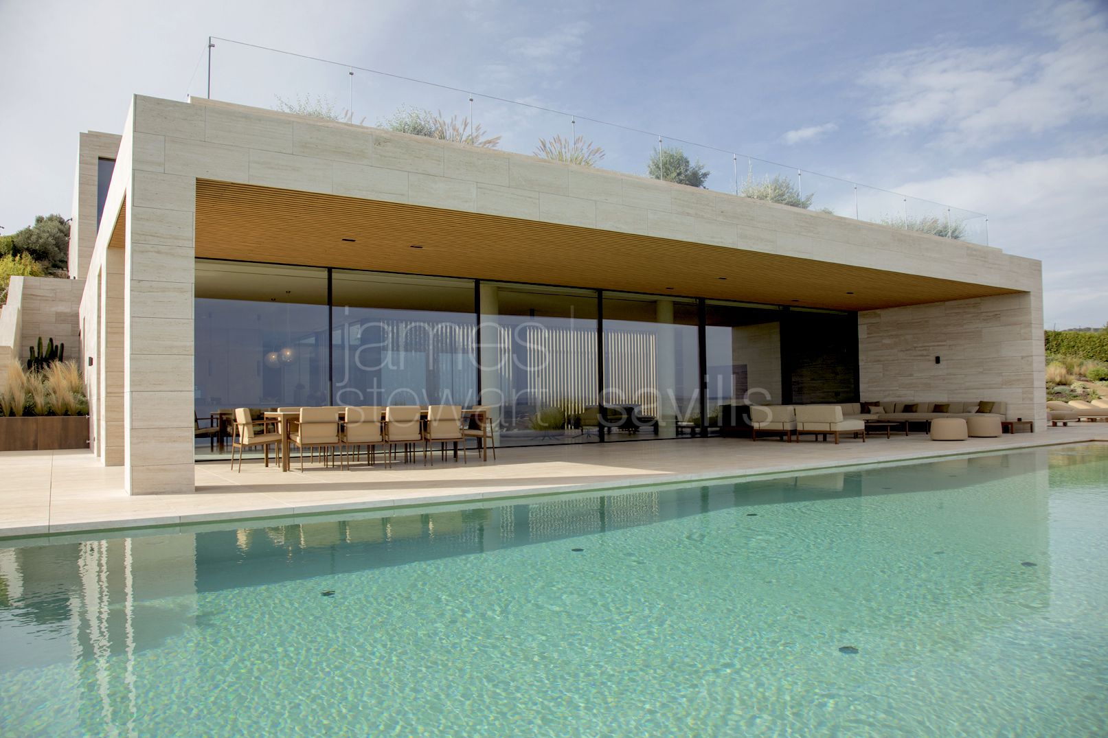 Exceptional Contemporary Villa with Panoramic Sea, Golf and Mountain Views in La Reserva, Sotogrande