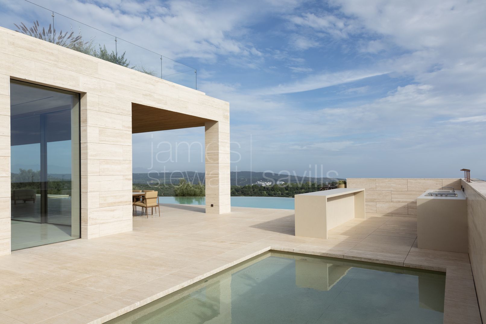 Exceptional Contemporary Villa with Panoramic Sea, Golf and Mountain Views in La Reserva, Sotogrande