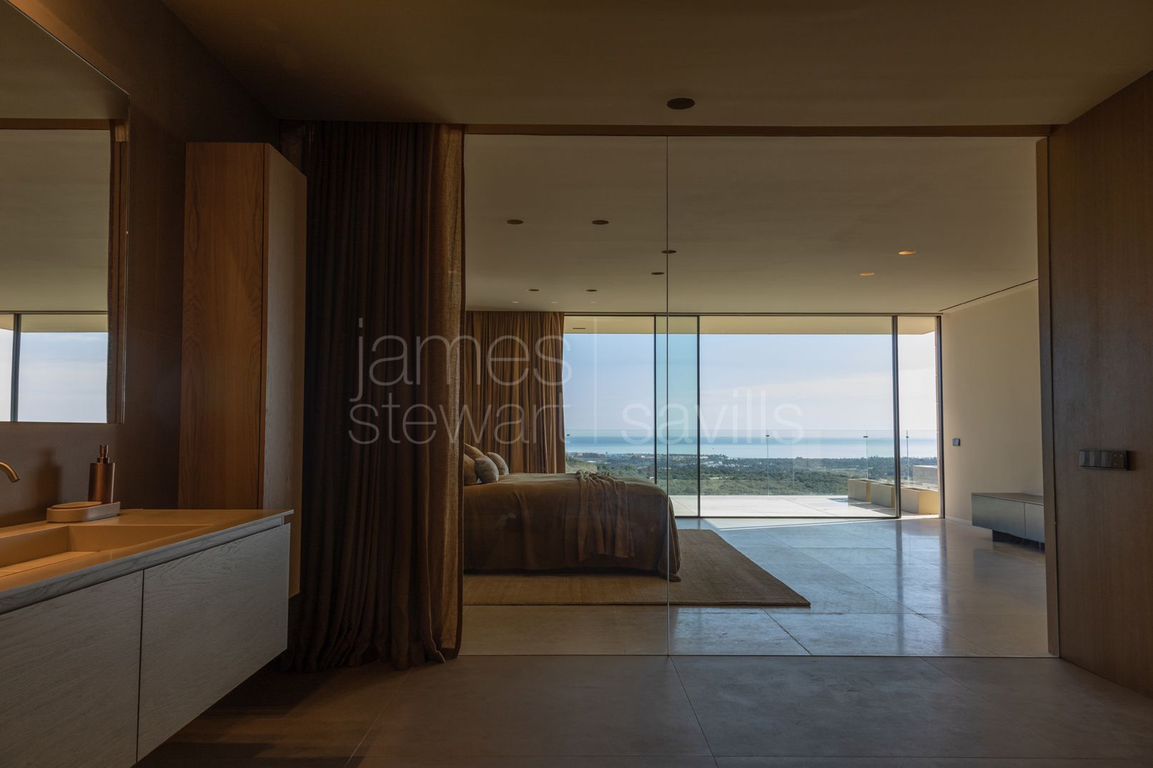 Exceptional Contemporary Villa with Panoramic Sea, Golf and Mountain Views in La Reserva, Sotogrande