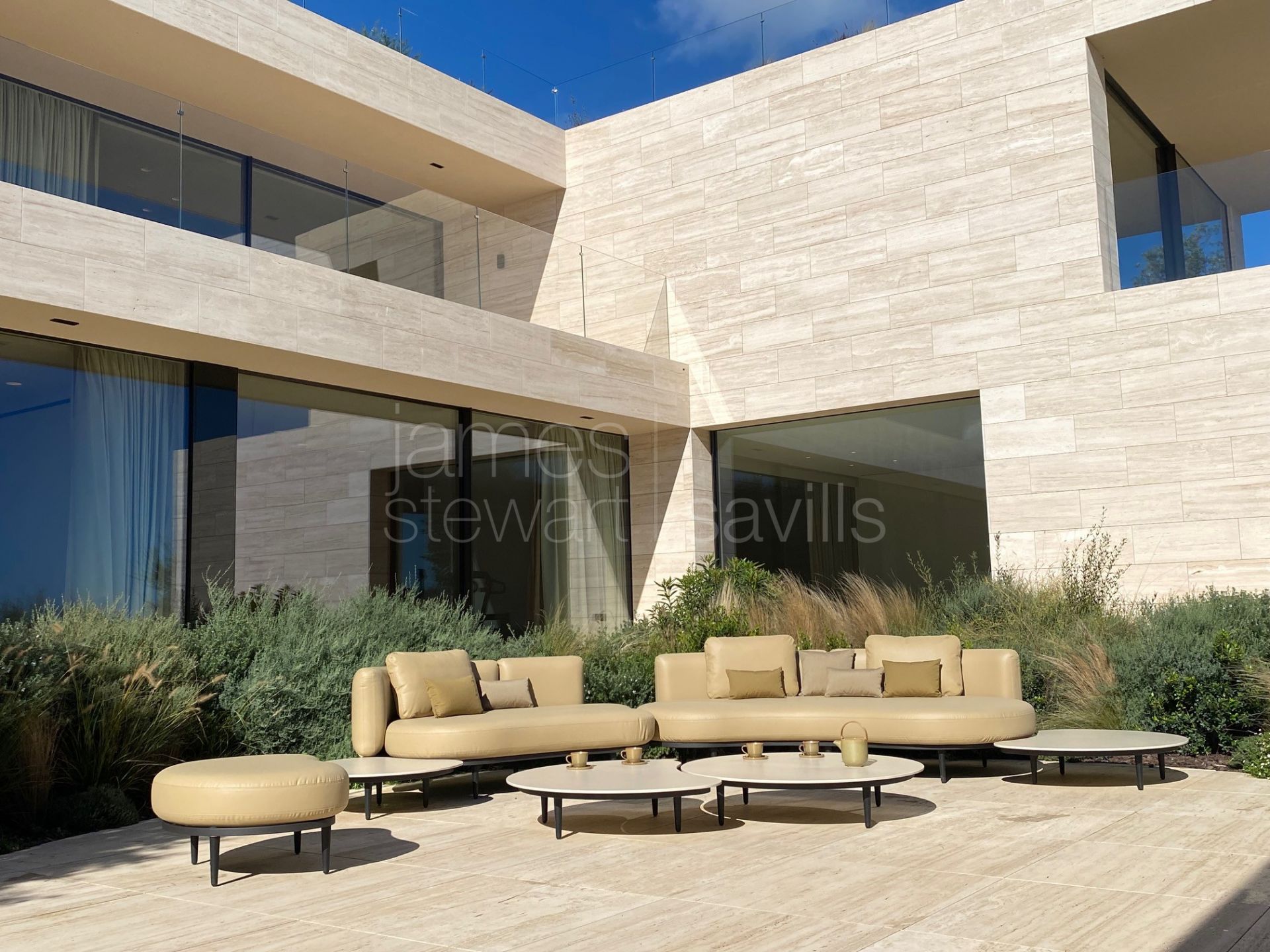 Exceptional Contemporary Villa with Panoramic Sea, Golf and Mountain Views in La Reserva, Sotogrande