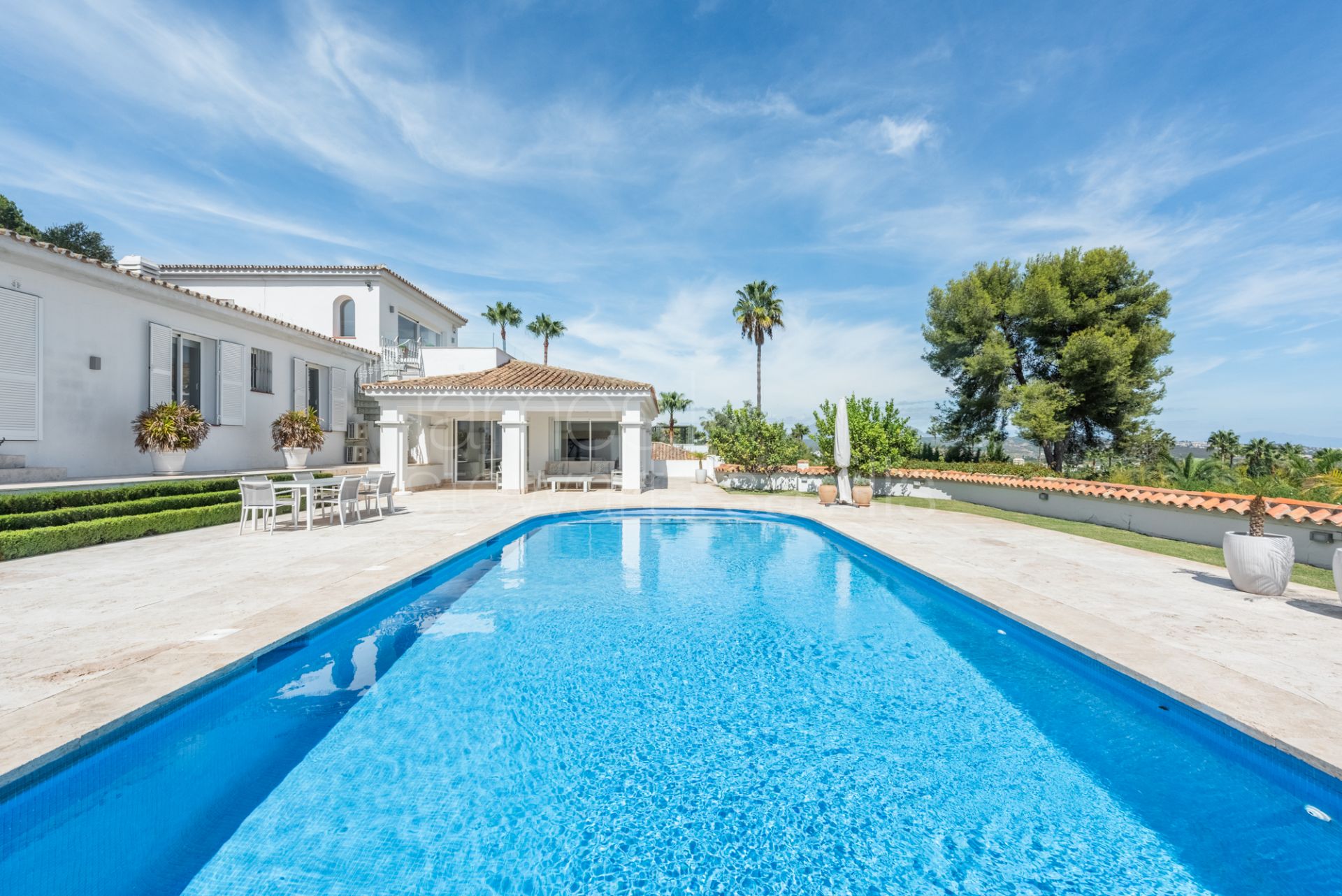 Elegant Villa with Exceptional Mediterranean Views in the Kings and Queens Area of Sotogrande