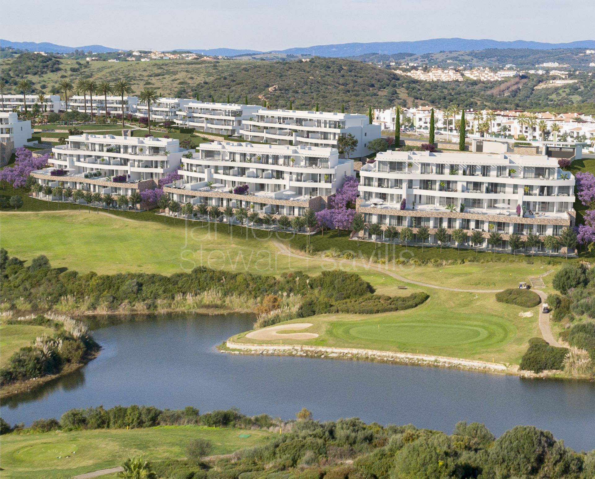 Penthouses with sea views under construction in Alcaidesa