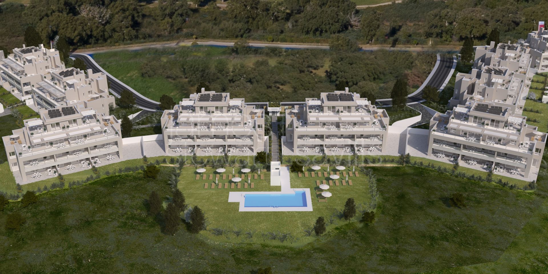 Nuevos apartamentos en primera linea de San Roque Golf desde €405.000