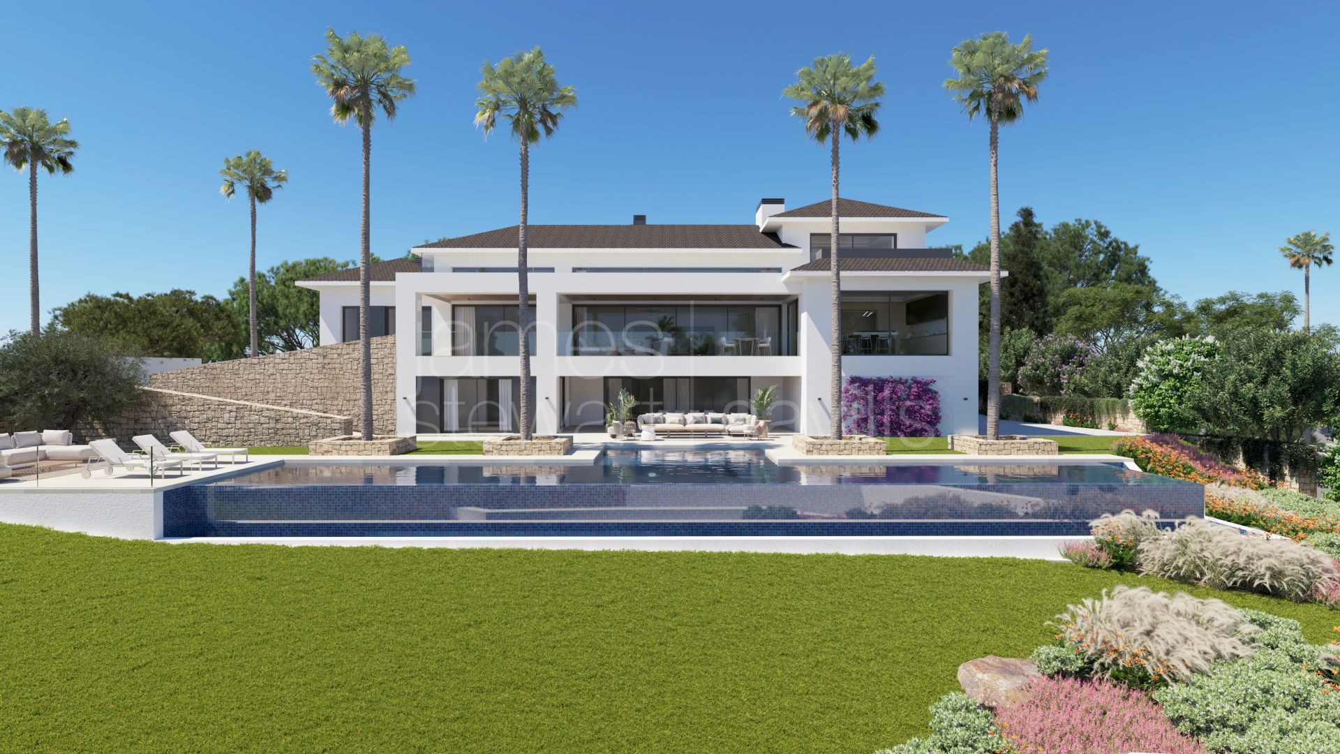 Distinguished Plot in Reyes y Reinas, Sotogrande with Luxury Villa Project