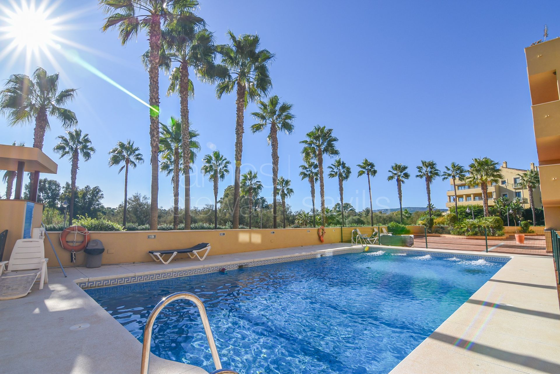 Two bedroom apartment in the beach side of the Marina with excellent rental potential