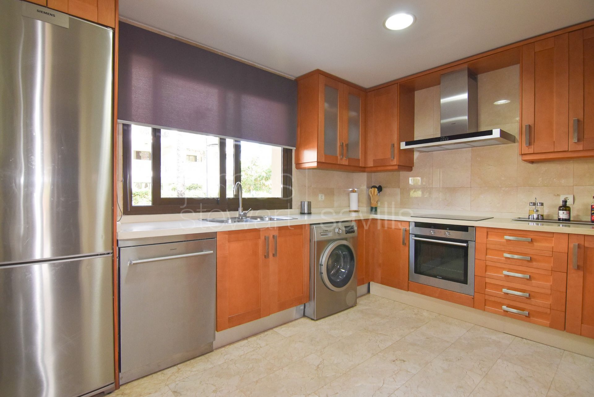 Two bedroom apartment in the beach side of the Marina with excellent rental potential