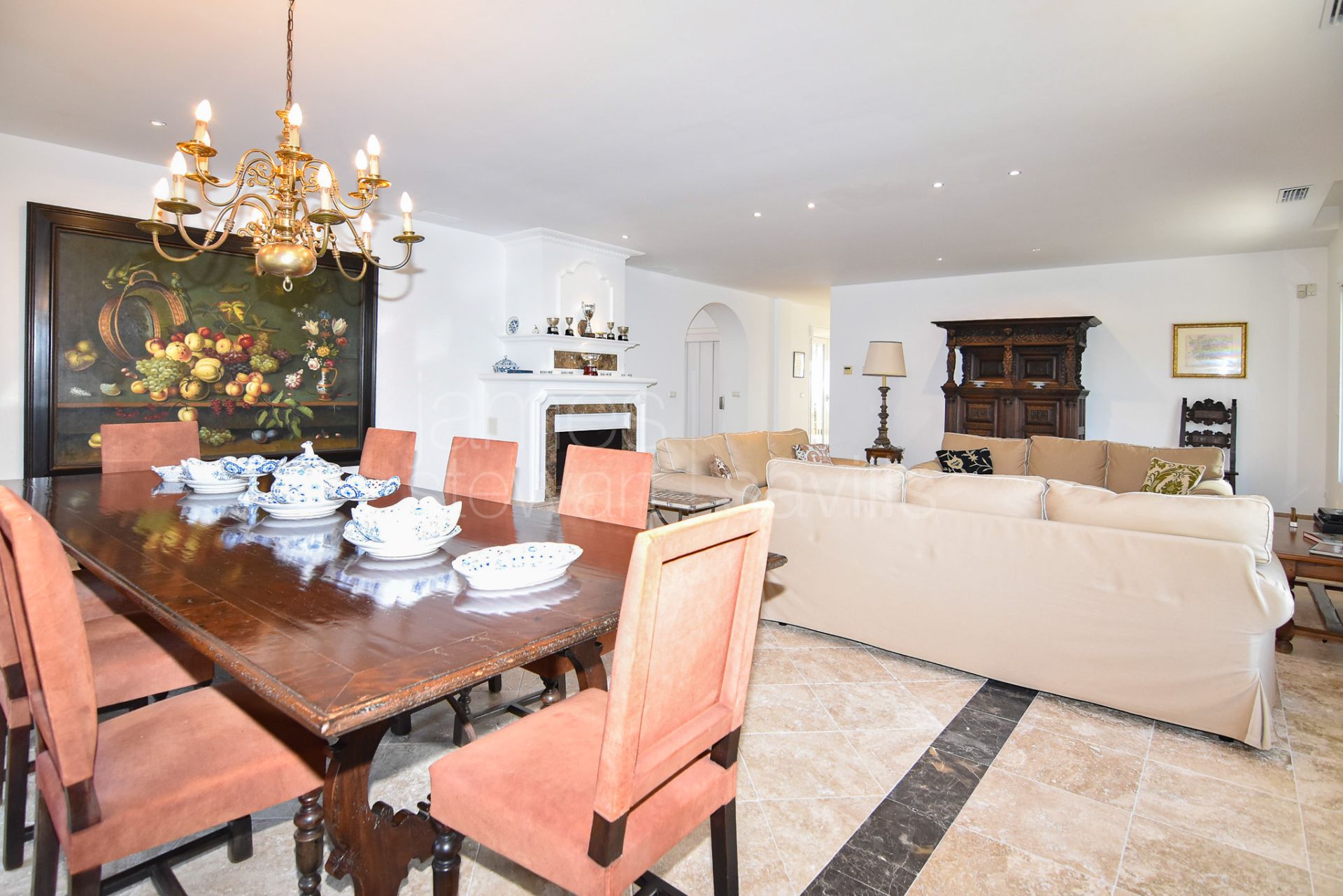 Grand Andalusian Villa with Spa, Cinema and 12-Car Garage in La Reserva Sotogrande