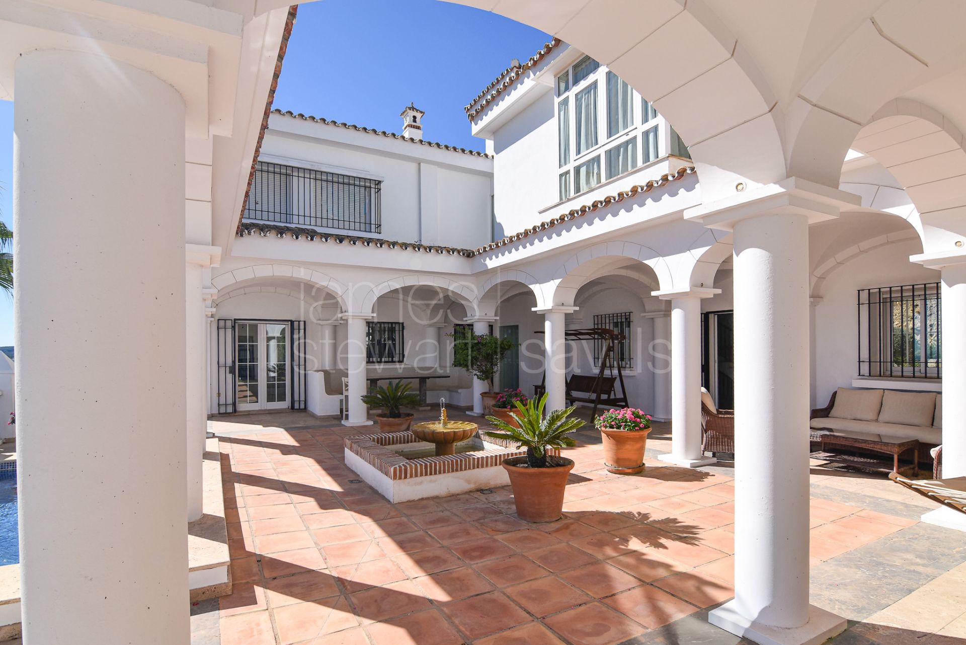 Grand Andalusian Villa with Spa, Cinema and 12-Car Garage in La Reserva Sotogrande