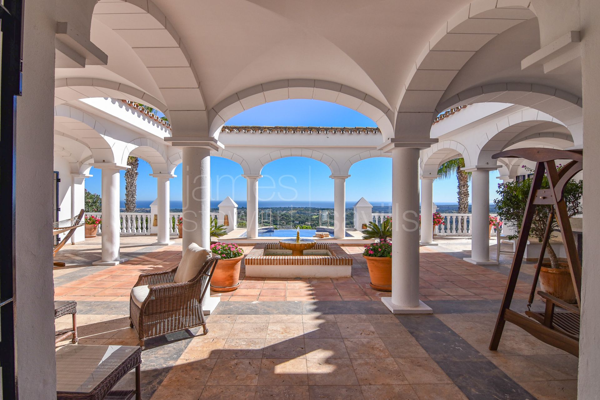 Grand Andalusian Villa with Spa, Cinema and 12-Car Garage in La Reserva Sotogrande