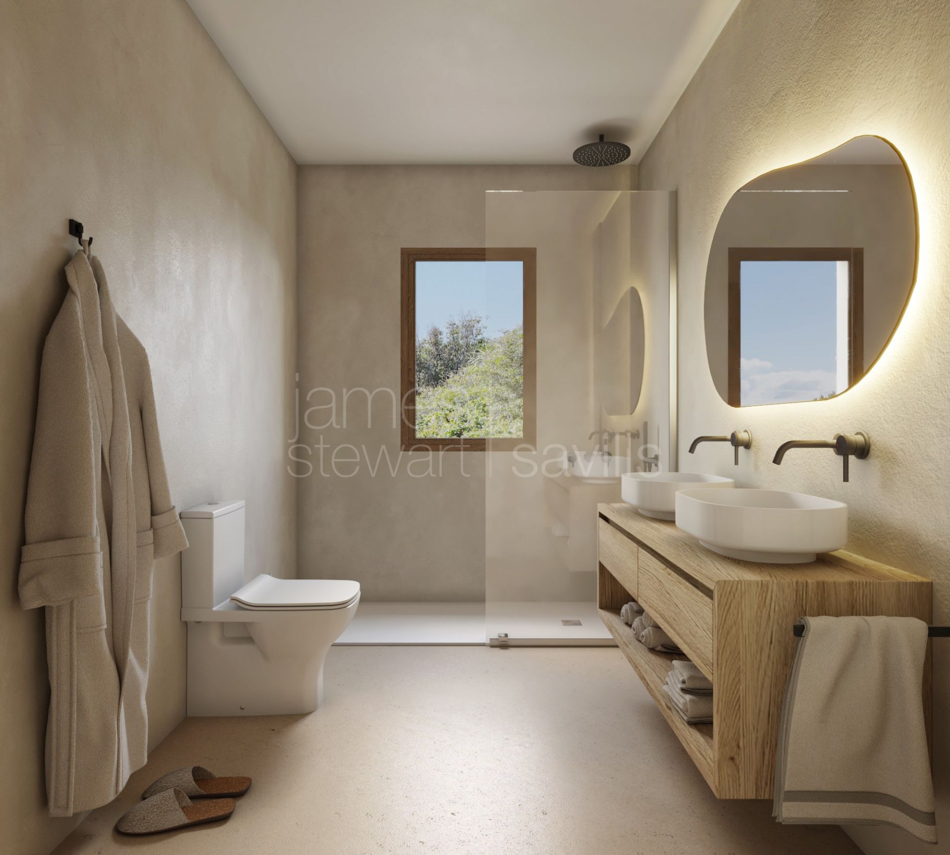 Contemporary villa with sea views in Punta Chullera, Manilva
